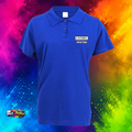 Women's Fitted Cotton Pique Polo Shirt | Custom Branded – Blank2Branded