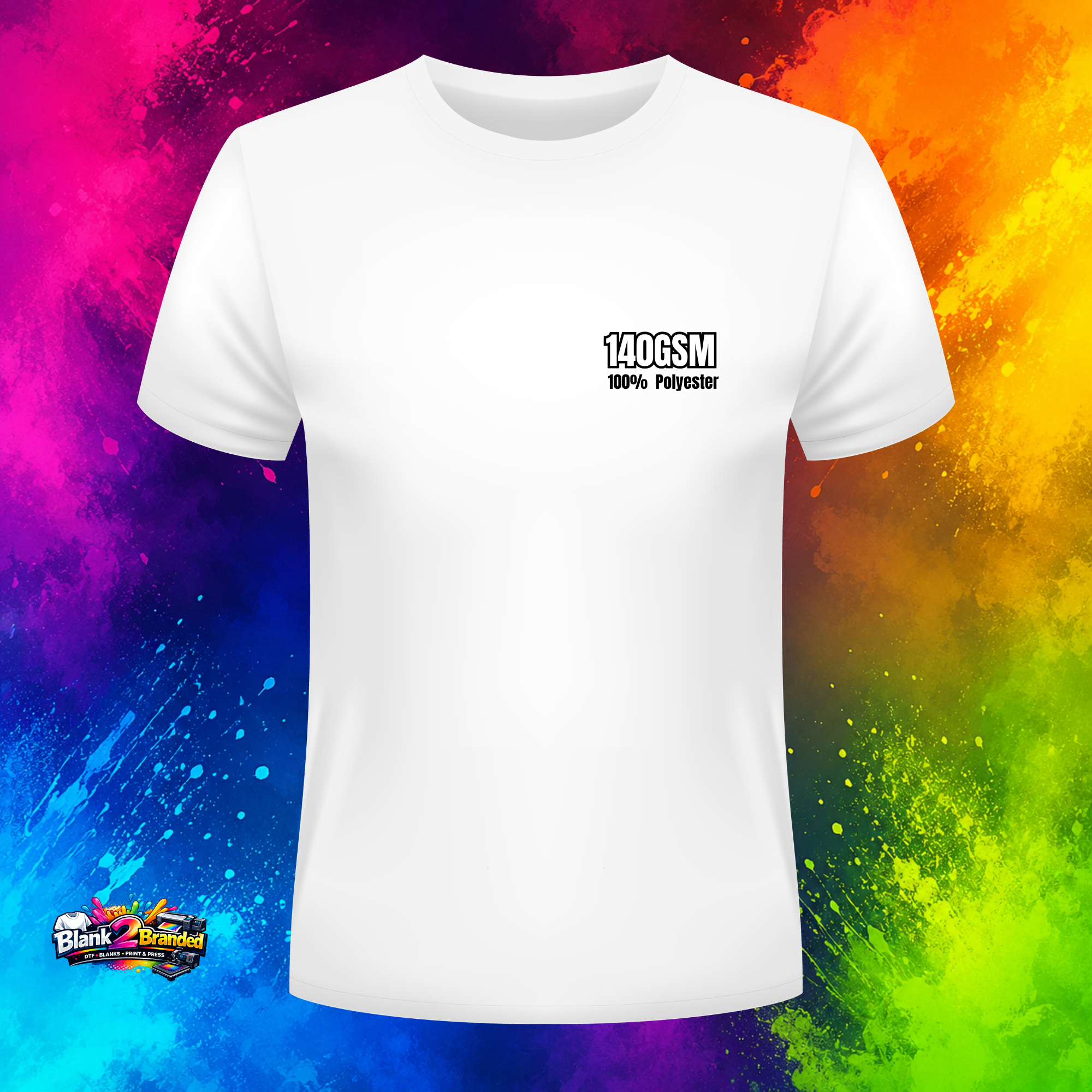 140gsm Dry Fit Performance T-Shirt | Unisex Sports & Team Tee