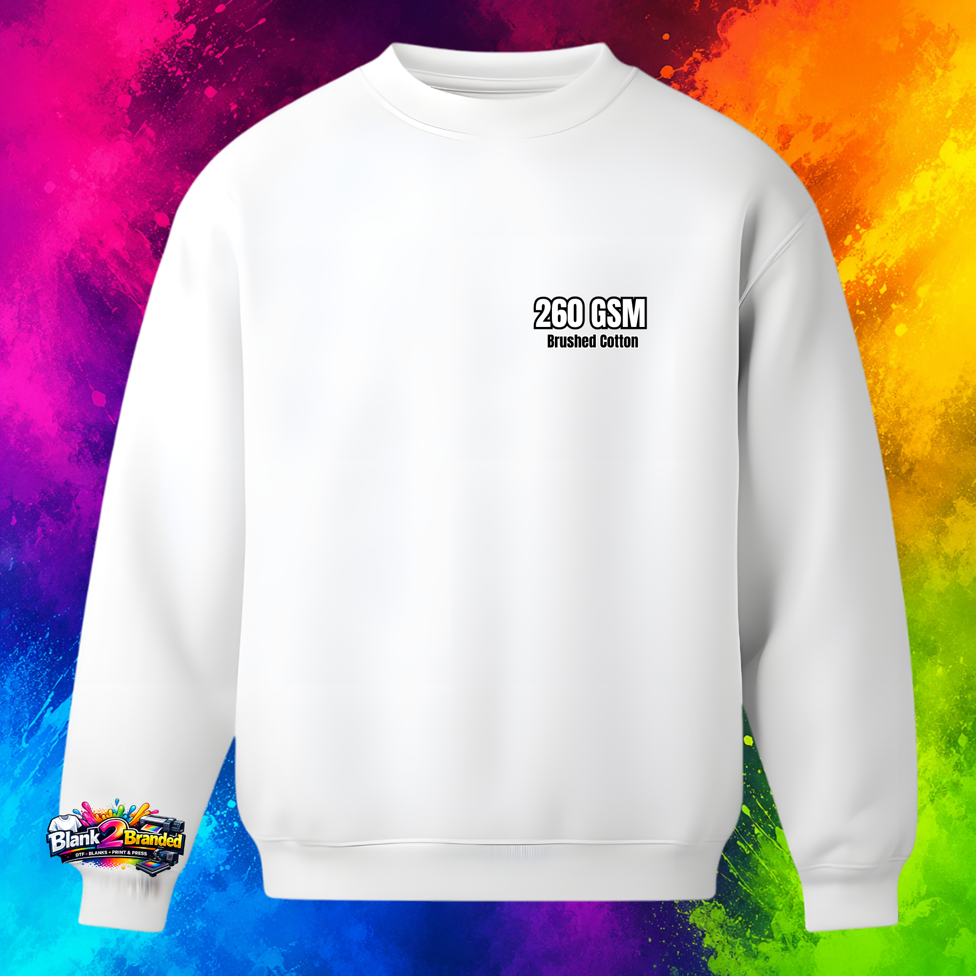Unisex Crew Neck Sweater | Custom Branded Fleece – Blank2Branded